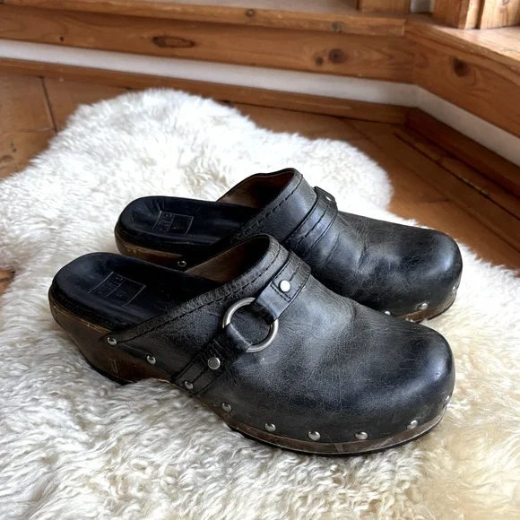 Frye | Shoes | Vintage Frye Clara O Ring Clogs | Poshmark display picture 1